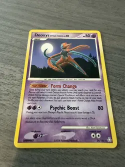 Pokemon TCG Deoxys Attack Forme 24/146 Basic Psychic 2008 Card - Image 2