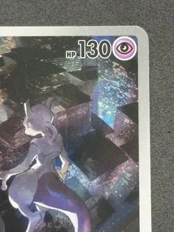 MEWTWO SVP 052 Scarlet Violet 151 Promo Illustration Rare Pokemon Card - Image 3