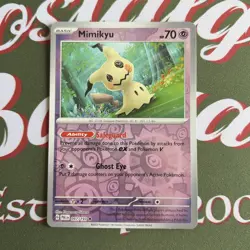 Pokemon TCG MIMIKYU 097/193 PAL REVERSE HOLO english near mint Pack Fresh - Image 1