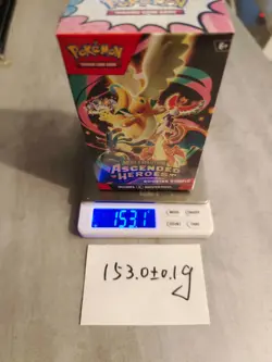 EXTRA HEAVY Pokemon TCG Ascended heroes Booster Bundle 153.0g ±0.1g NEW SEALED - Image 1