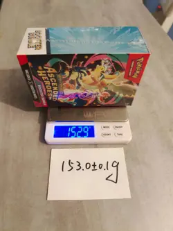 EXTRA HEAVY Pokemon TCG Ascended heroes Booster Bundle 153.0g ±0.1g NEW SEALED - Image 4