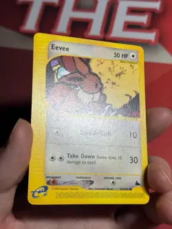 EEVEE 54/144 Skyridge non-holo E-Series / E-Reader Pokemon TCG card NM - Image 2
