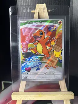 Pokemon Charmander MEP 038 First Partner Illustration Promo 30th Anniversary - Image 1