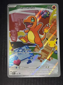 Pokemon Charmander MEP 038 First Partner Illustration Promo 30th Anniversary - Image 3