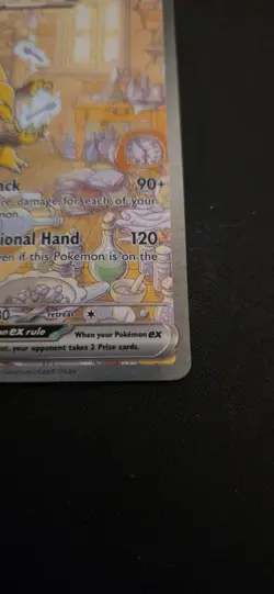 Pokemon Alakazam ex SV 151 201/165 Full Art Holo SIR Eng 2023 310HP Komatsu - Image 5
