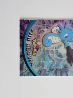 Pokemon Topps #116 Horsea Rainbow Holo Foil - Blue Logo - Series 2 NM - Image 5