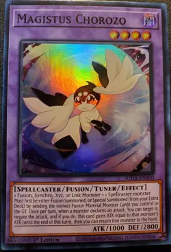 Yu-Gi-Oh! (3X) Magistus Chorozo SUDA-EN100 Supreme Darkness 1st Ed Near Mint - Image 2