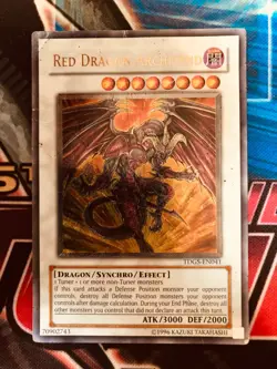 Yugioh Red Dragon Archfiend Ultimate Rare - TDGS-EN041 - HP/DAMAGED - Image 1