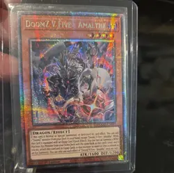 DoomZ V Five - Amalthe Yu-Gi-Oh! Yugioh, Starlight 1st Ed DOOD-EN009 - Image 1
