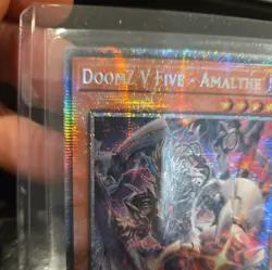 DoomZ V Five - Amalthe Yu-Gi-Oh! Yugioh, Starlight 1st Ed DOOD-EN009 - Image 3