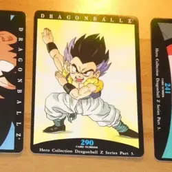 DRAGON BALL Z DBZ HERO COLLECTION PART 3 CARD REG REGULAR CARTE 290 MINT NEUF - Image 1
