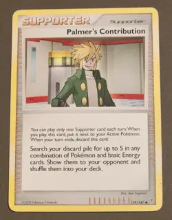 Palmer's Contribution - 139/147 - Uncommon Supreme Victors NM Pokemon Card - Image 1