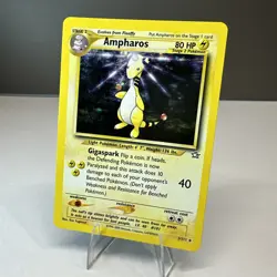 Ampharos 1/111 Neo Genesis Holo MP Pokemon TCG - Image 1