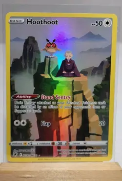 Hoothoot Pokemon Sword & Shield Astral Radiance Trainer Gallery #TG12 - Image 1