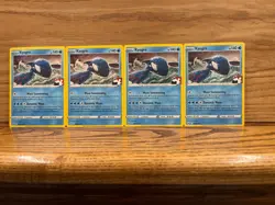 Kyogre(Cosmos Holo)(Stamped) Set of 4 Pokemon Crown Zenith - Image 1