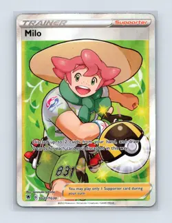 Milo TG27/TG30 Ultra Rare Astral Radiance Trainer Gallery Pokemon Near Mint - Image 1