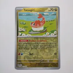 Tatsugiri Reverse Holo - 131/167 - Twilight Masquerade Pokemon 2024 - Image 1