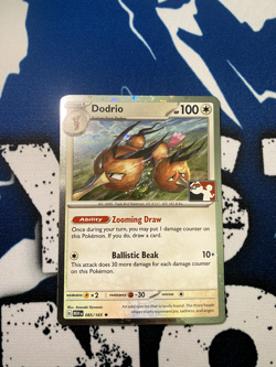 SWIRL Dodrio 085/165 Cosmo Holo Pokemon Prize Pack Series 5 Stamped TCG Card NM - Image 1
