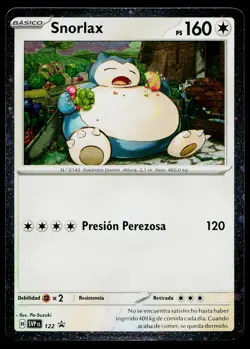 Snorlax 122 Promo Scarlet & Violet Pokemon Near Mint - Image 1
