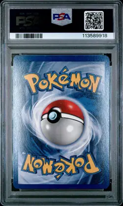1999 POKEMON GAME SHADOWLESS #6 GYARADOS-HOLO PSA 8 - Image 2