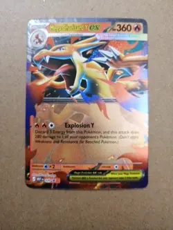 Pokemon TCG MEP EN Black Star Promo - Mega Charizard Y ex 030 #30 Rare Holo - Image 1