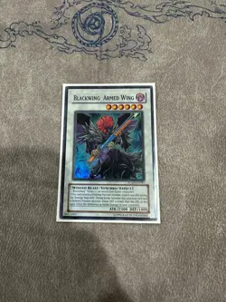Yugioh - Blackwing Armed Wing - RGBT-EN041 - Super Rare - LP - Unlimited - Image 1
