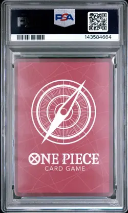 2025 ONE PIECE PROMOS PSA MAGAZINE EXCLUSIVE #001 SHANKS PSA 10 - Image 2