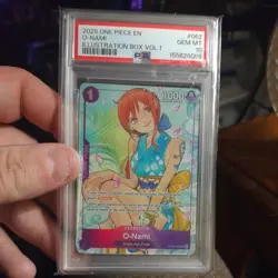 O-Nami Illustration Box Vol.1 OP05-062 One Piece Promos English PSA 10 - Image 1