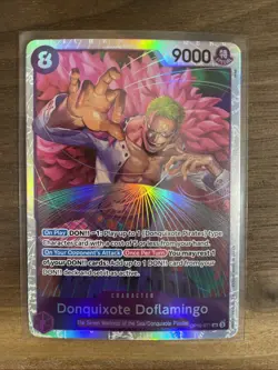 Donquixote Doflamingo SR OP10-071 Parallel Royal Blood One Piece NM - Image 1