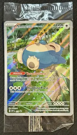 Snorlax SVP 051 Scarlet & Violet Promo Cards Holo 151 Sealed Pokemon - Image 1