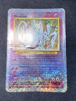 Pokemon Card - Mewtwo 29/110 Reverse Holo - Legendary Collection-ENG-Poor - Image 1