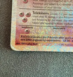 Pokemon Card - Mewtwo 29/110 Reverse Holo - Legendary Collection-ENG-Poor - Image 5
