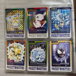Bandai Pokemon Carddass Charizard Pikachu 24 Card Set Holo Rare Authentic - Image 2