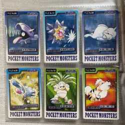 Bandai Pokemon Carddass Charizard Pikachu 24 Card Set Holo Rare Authentic - Image 4