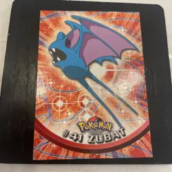 Pokemon Card Zubat #41 Blue Logo Non Holo Topps - Image 2