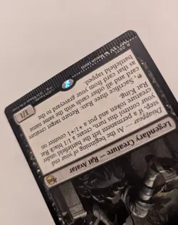 Rat King, Verminister #0071 NM Rare MTG TMNT Card with Crimped Error - Image 2