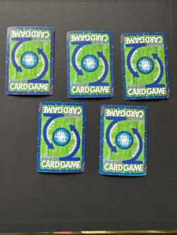 Bandai Digimon Trading Card Old 5 Card Set Used Rare Vintage Authentic - Image 2