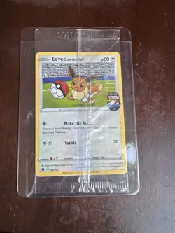 Sealed Eevee On the Ball Promo Card Futsal, Mint Condition, 002/005, Sealed - Image 1