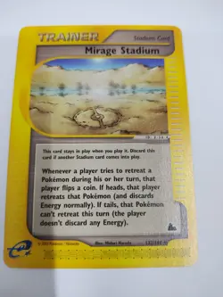 MINT Mirage Stadium 132/144 Skyridge Regular Pokemon - Image 1