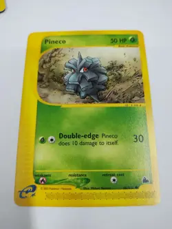 Nm Pineco 86/144 Skyridge Vintage Pokemon TCG - Image 1