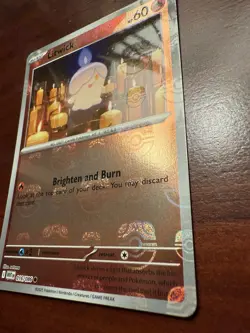 Litwick Master Ball Holo 016/086 SV White Flare - Pokemon TCG - Image 2