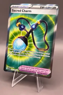 122/094 Sacred Charm - Phantasmal Flames - Ultra Rare NM Pokemon - Image 1