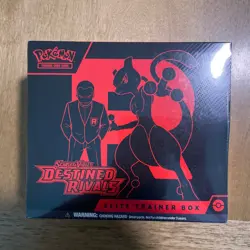 Pokemon TCG Destined Rivals Elite Trainer Box ETB Factory Sealed Brand New Mint - Image 1