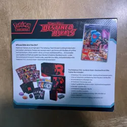 Pokemon TCG Destined Rivals Elite Trainer Box ETB Factory Sealed Brand New Mint - Image 2