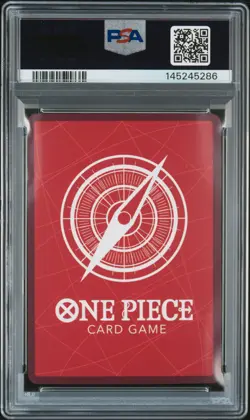 2025 ONE PIECE PROMOS BVB X ONE PIECE MATCH DAY 2025 #003 MONKEY D. LUFFY PSA 9 - Image 2