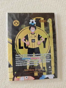 BVB x ONE PIECE Monkey D. Luffy ST13-003 Promo Card SEALED 2025 - Image 3