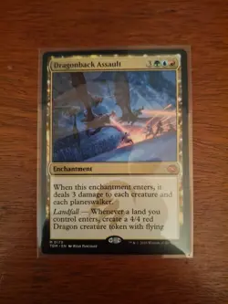 MTG - Dragonback Assault - TDM 0179 - Tarkir Dragonstorm - Mythic - Nonfoil - Image 1