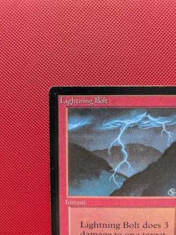 Lightning Bolt Beta HPU MTG Magic The Gathering - Image 3