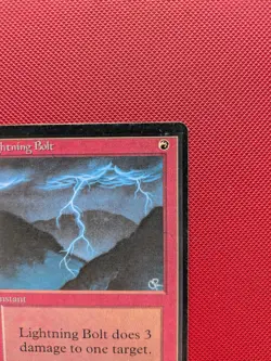 Lightning Bolt Beta HPU MTG Magic The Gathering - Image 4