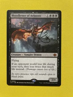 Bloodletter of Aclazotz the Lost Caverns of Ixalan Regular #0092 MTG - Image 1
